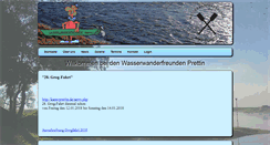 Desktop Screenshot of kanu-prettin.de