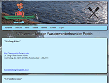 Tablet Screenshot of kanu-prettin.de
